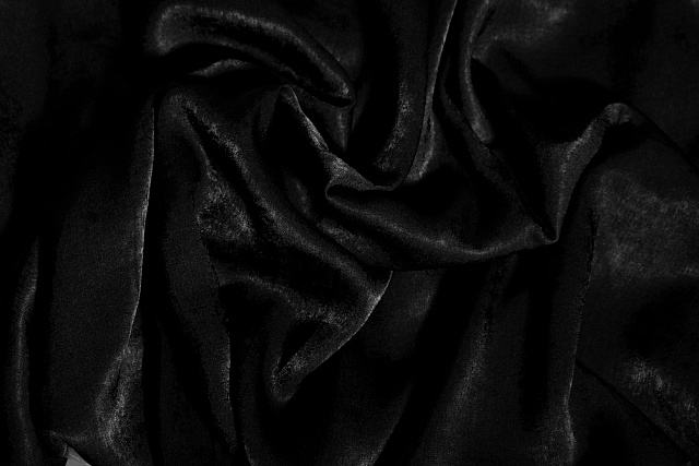 14902/Black/C1 - Сатин-однотон